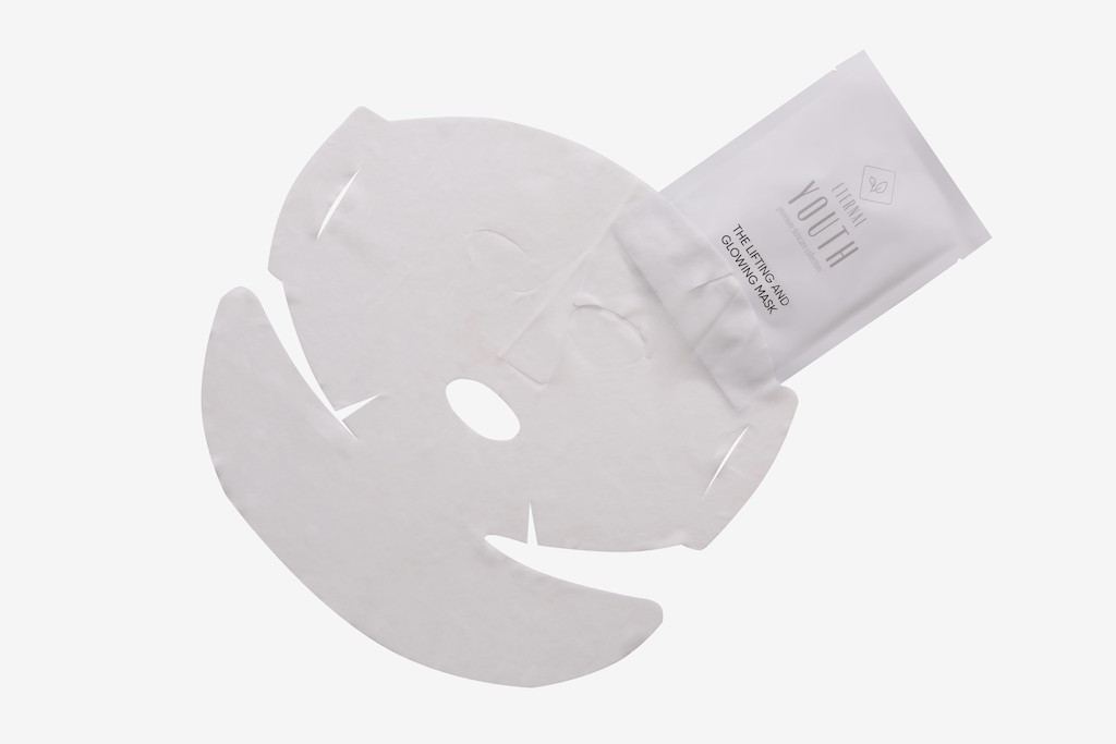 Омолаживающая маска AG для лица и шеи с эффектом  лифтинга и сияния Eternal Youth – 5 шт.