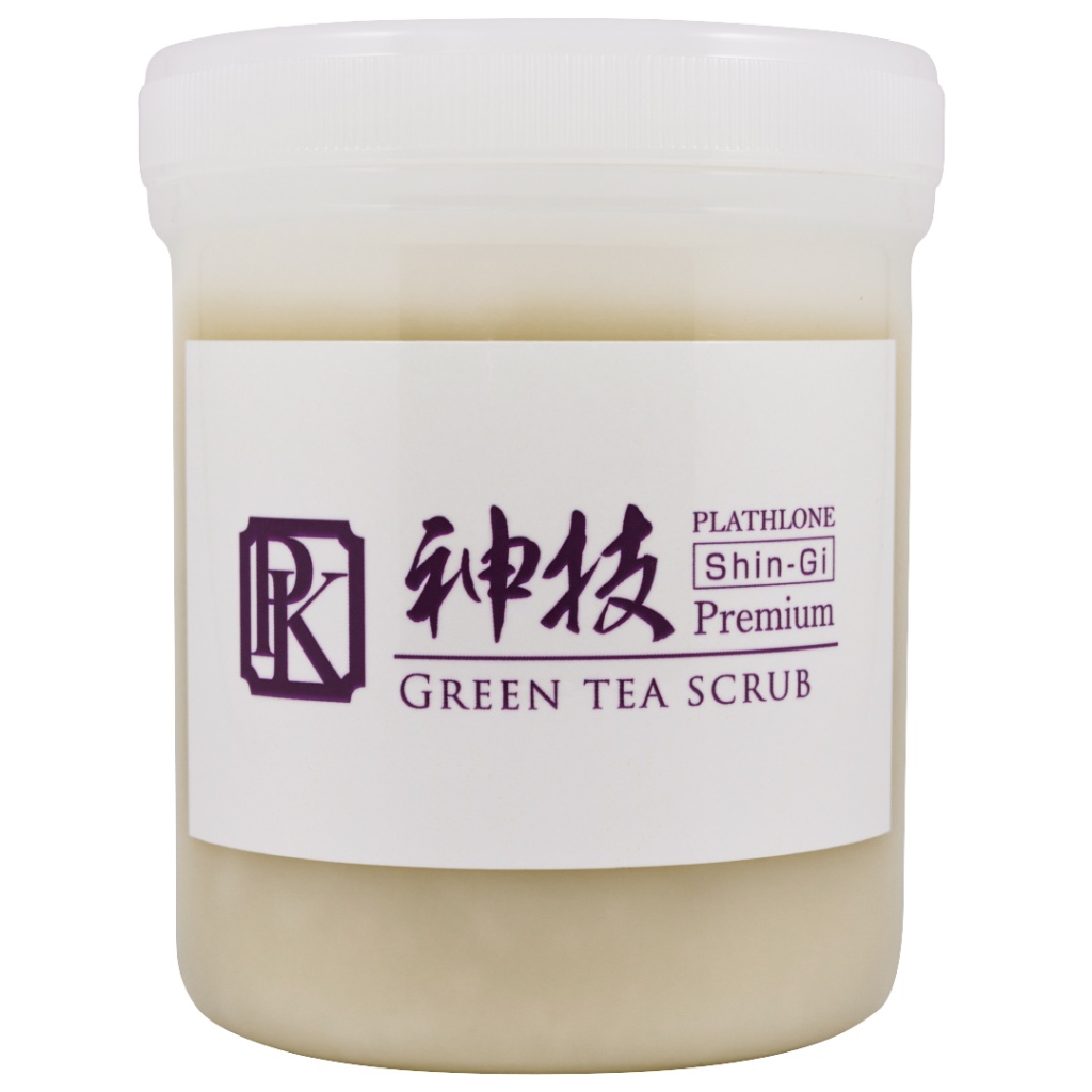 Очищающая соль для тела SHIN-GI GREEN TEA SCRUB, 450 гр